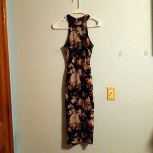 Floral business dress.
